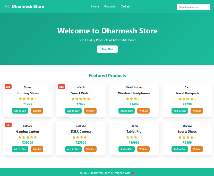 E-Commerce Website Project