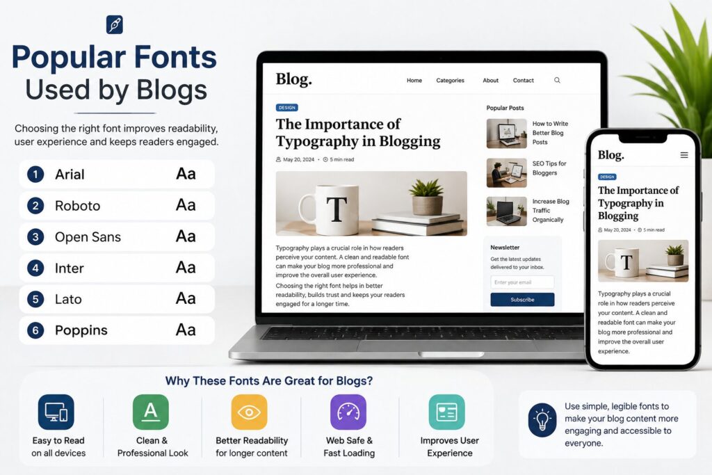 Best Fonts for Blog Articles